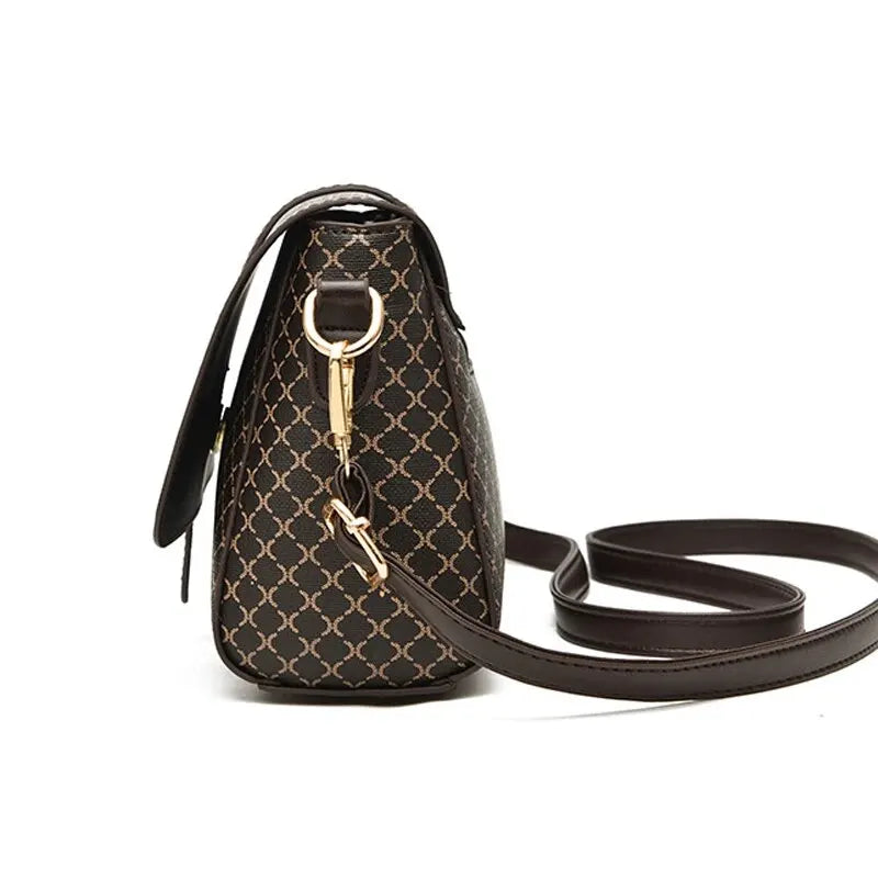 Collection New Fashion Bucket Bag Women Luxury Designer Shoulder Crossbody Bag Ladies Handbag Retro PU Leather