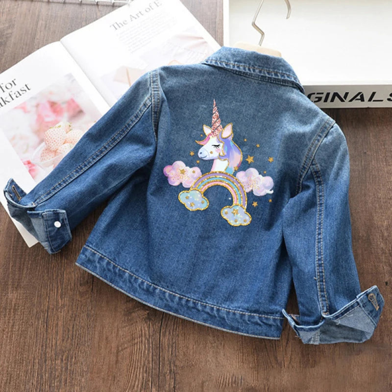 Girls Jacket Baby Boy Clothes New Fashion Spring Girls Cute  Autumn Children Outerwear Kids Clothes