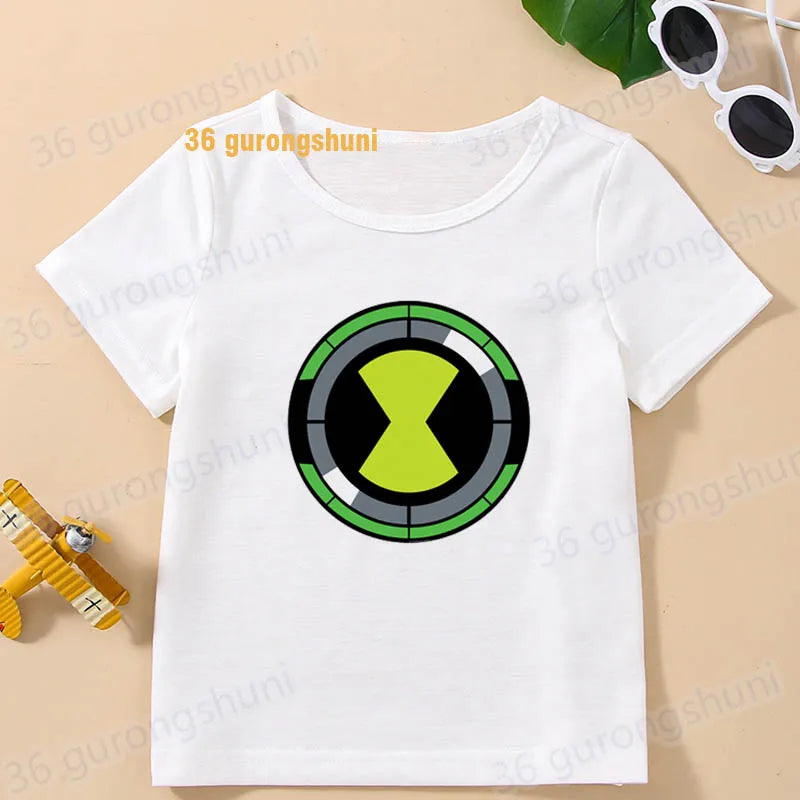 T Shirt Boys T Shirts Kids Tshirt Ben Baby T-shirts summer Short Sleeve Tops For Girls-clothing Children Clothes