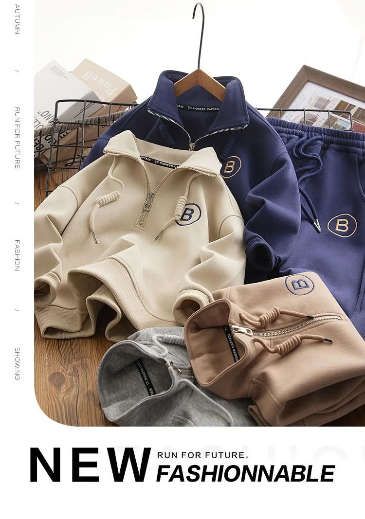 Boy Set Korean Children's Clothing Clothes Autumn Spring Thin Kids Suit for Boy