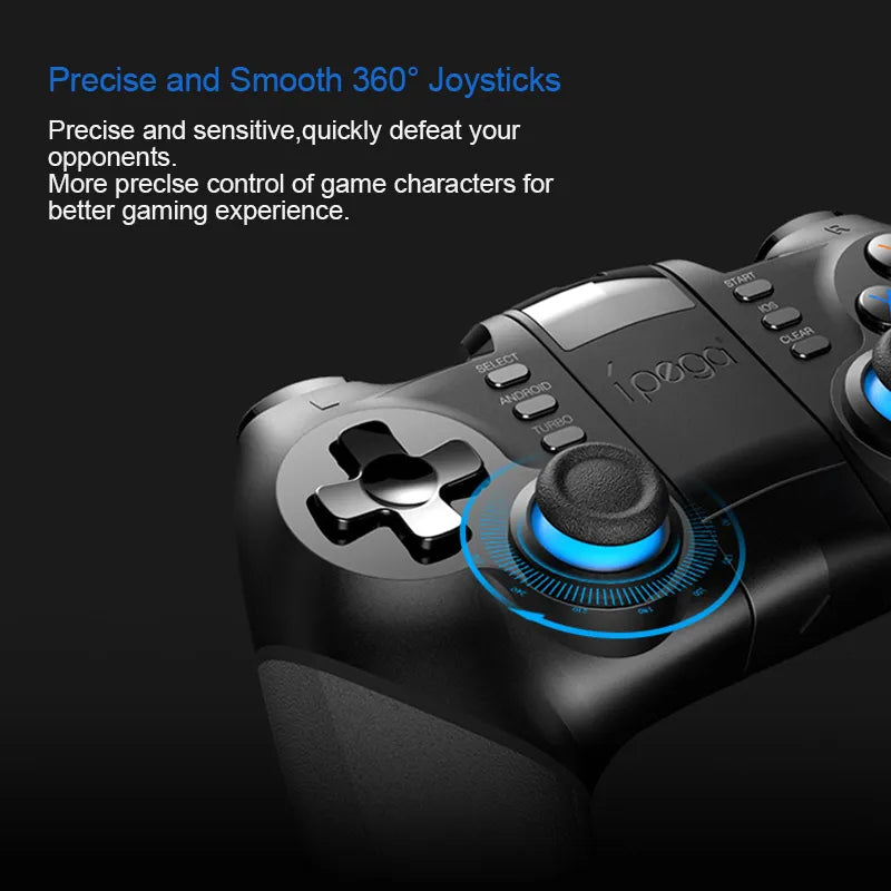 Ipega PG-9156 Bluetooth 2.4G Wireless Gamepad Mobile Game Controller For Playstation 4 PS4 iOS MFI Games Android PS3 PC Win 11