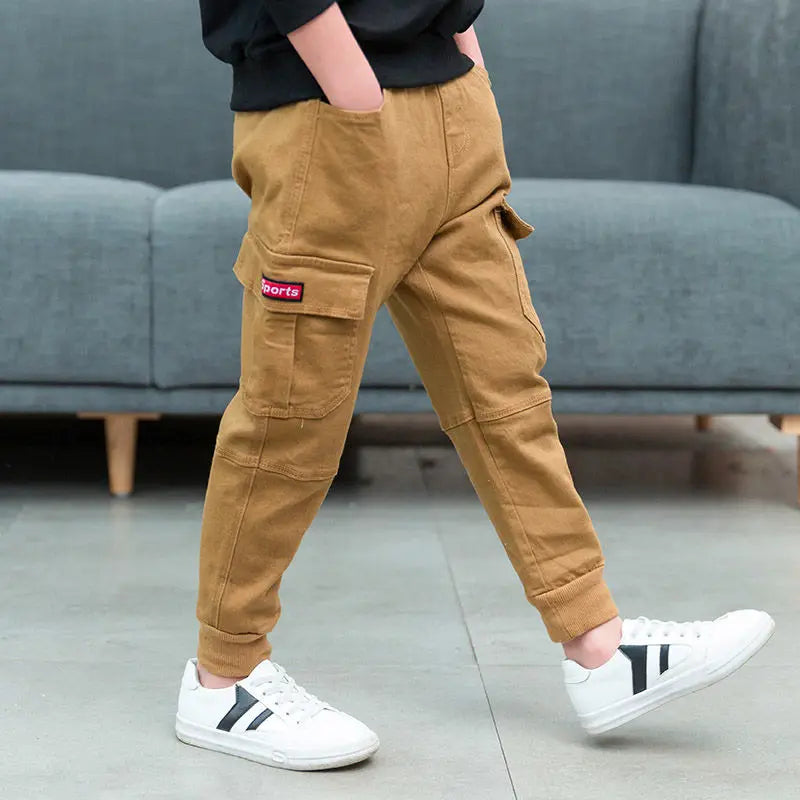 New Children's Sports Pant Boys Pants Kids Clothes Boys' Pants Casual Baby Girl Leggings 4 5 6 7 8 9 10 11 12 13 14 Years Old