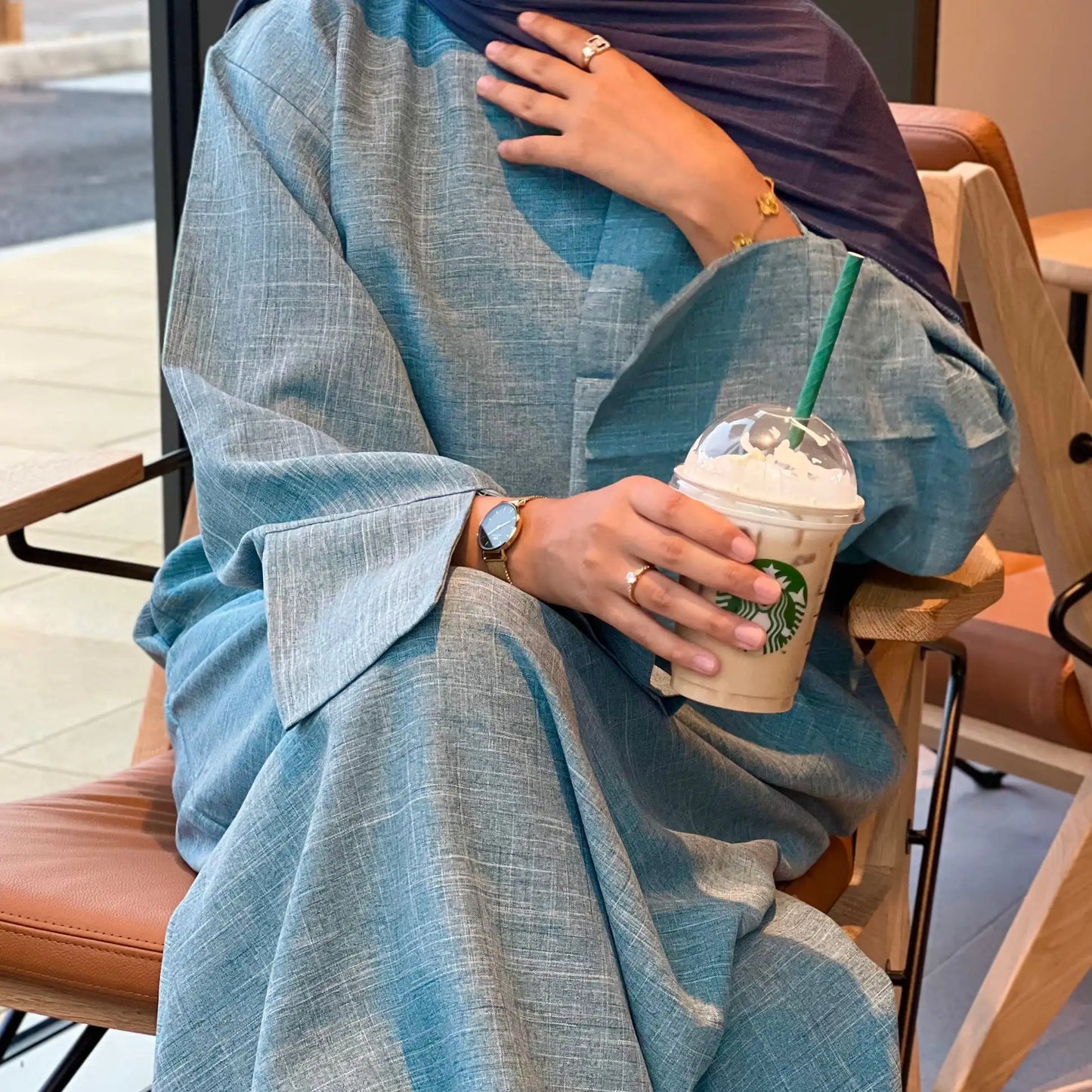 Closed Linen Abaya for Muslim Women Ramadan Eid Loose Abayas Dubai Luxury Turkey Hijab Dress African Islamic Clothes