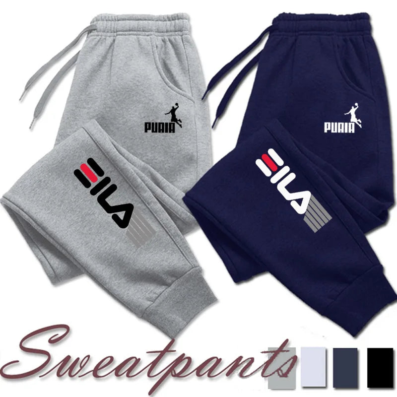 Fashion Elastic Man Pants Long Trousers Autumn Winter Male Loose Hip Pop Style Jogging Pants Casual Street Style Pants