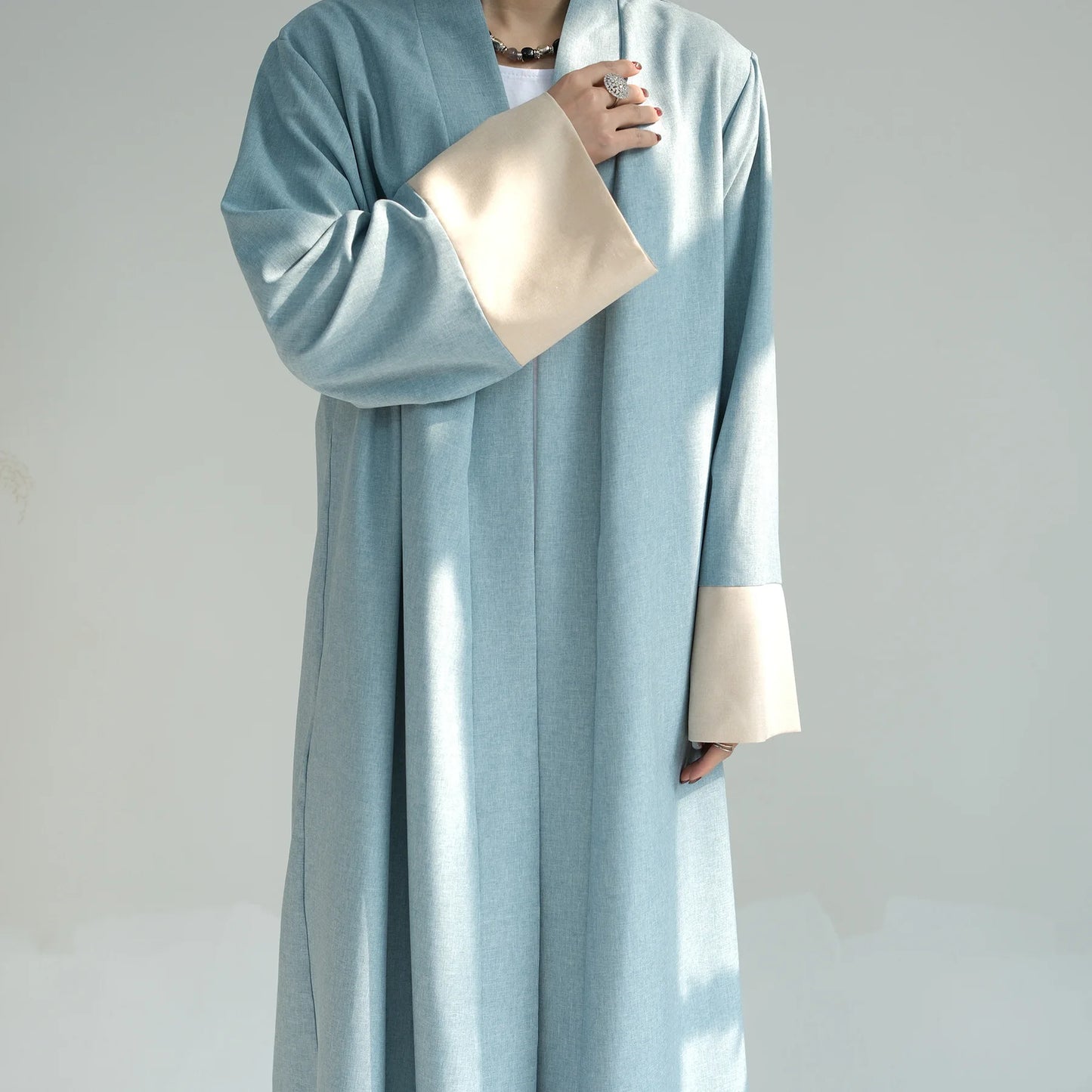 Abayas for Women Casual Kimono Muslim Ramadan Eid Islamic Modest Clothing Kaftan Robe