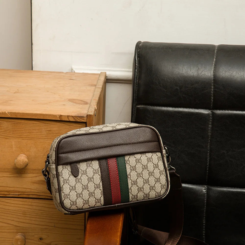 Luxury Men Crossbody Bags for Men bag Casual Small Shoulder Bags Man Messenger Bag Business Male Purse Sling Pack Unisex