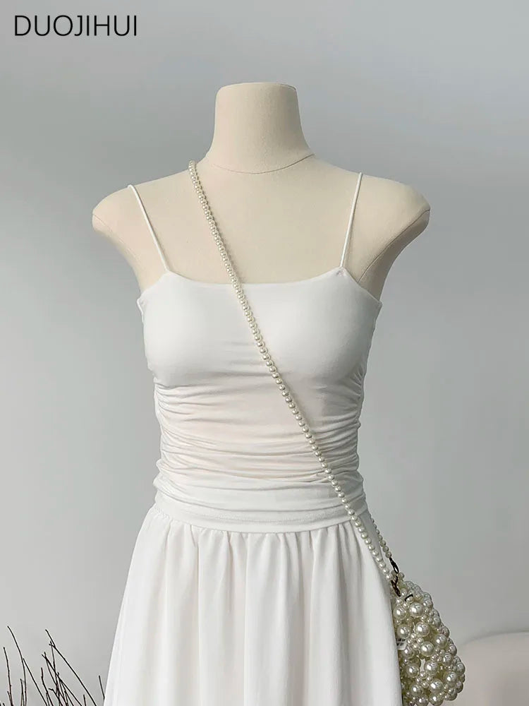 Three-piece Slim Simple Female Skirts Fashion Camisole Basic O-neck Cardigan Casual Solid Color Women Skirts