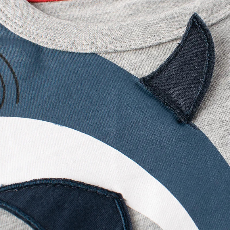 Children Short Sleeve T-shirts Korean Version Kids Clothing Boy Baby Cotton Tees Summer Cartoon Tops