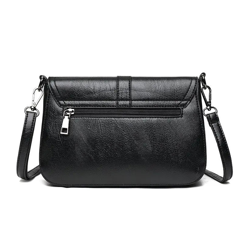 Ladies Large Capacity Crossbody Bag Fashion Women's Simple Shoulder Shoulder Bag Elegant Straddle Mom's Handbag