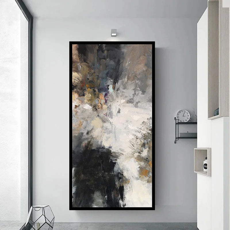 Black and White Canvas Wall Art Abstract Wall Paintings Bedroom Decoration Modern ABSTRACT Posters Prints Pictures Room Decor