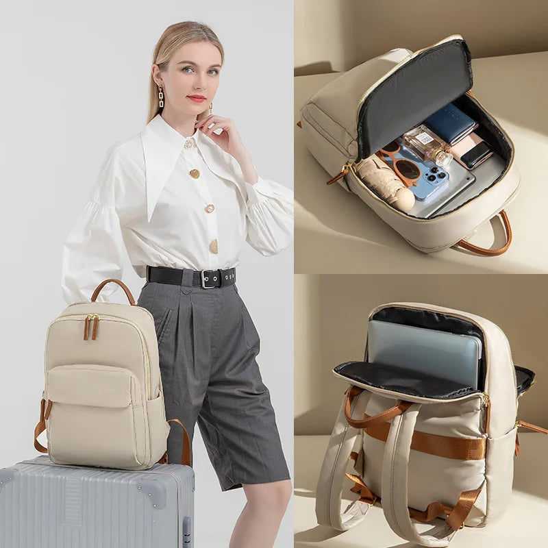 Laptop Backpack Women Casual Travel Backpack Water Resistant College Notebook Backpacks Business Back Packs for Work