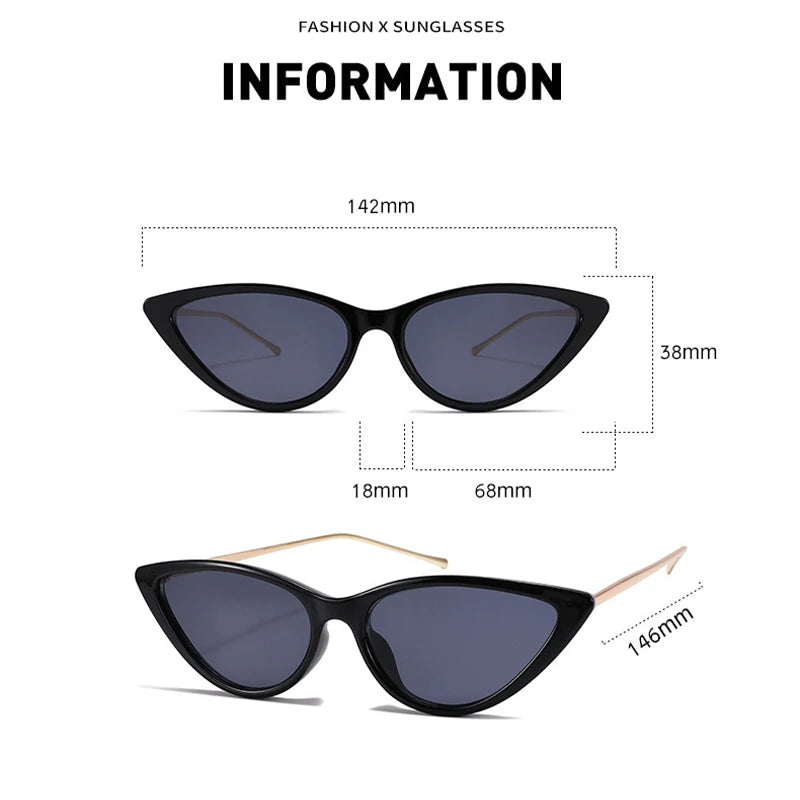 Sunglasses Women Triangle Summer Shades Polarized Vintage Eyewear Metal Frame Outdoor Sun Glasses