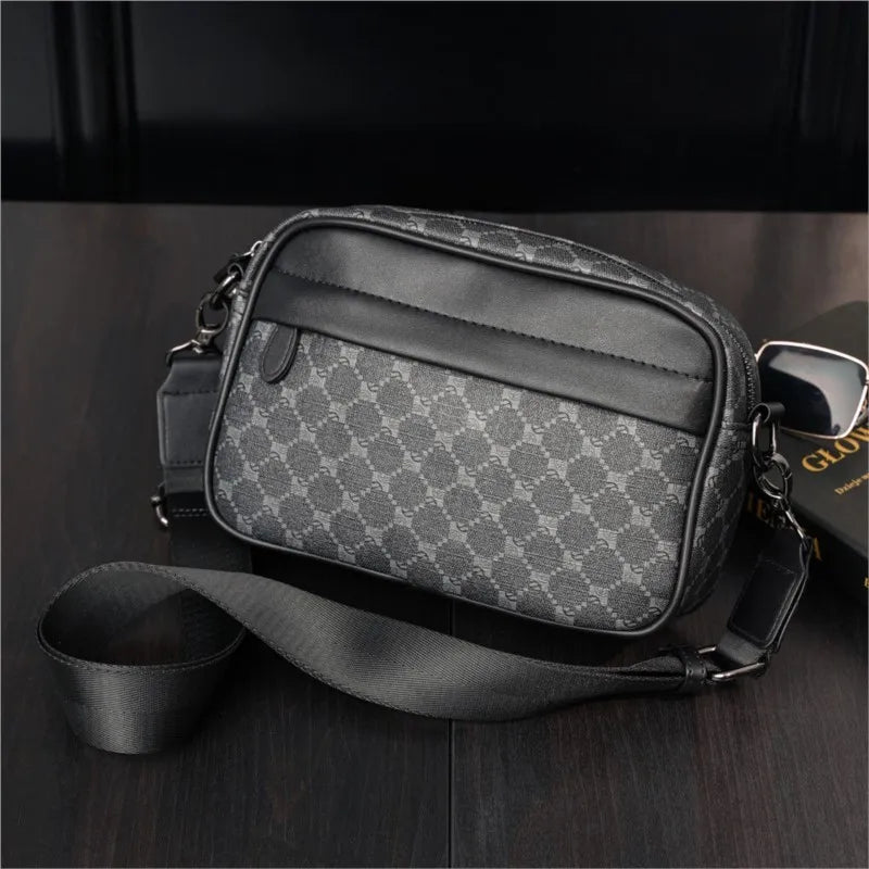 Luxury Men Crossbody Bags for Men bag Casual Small Shoulder Bags Man Messenger Bag Business Male Purse Sling Pack Unisex