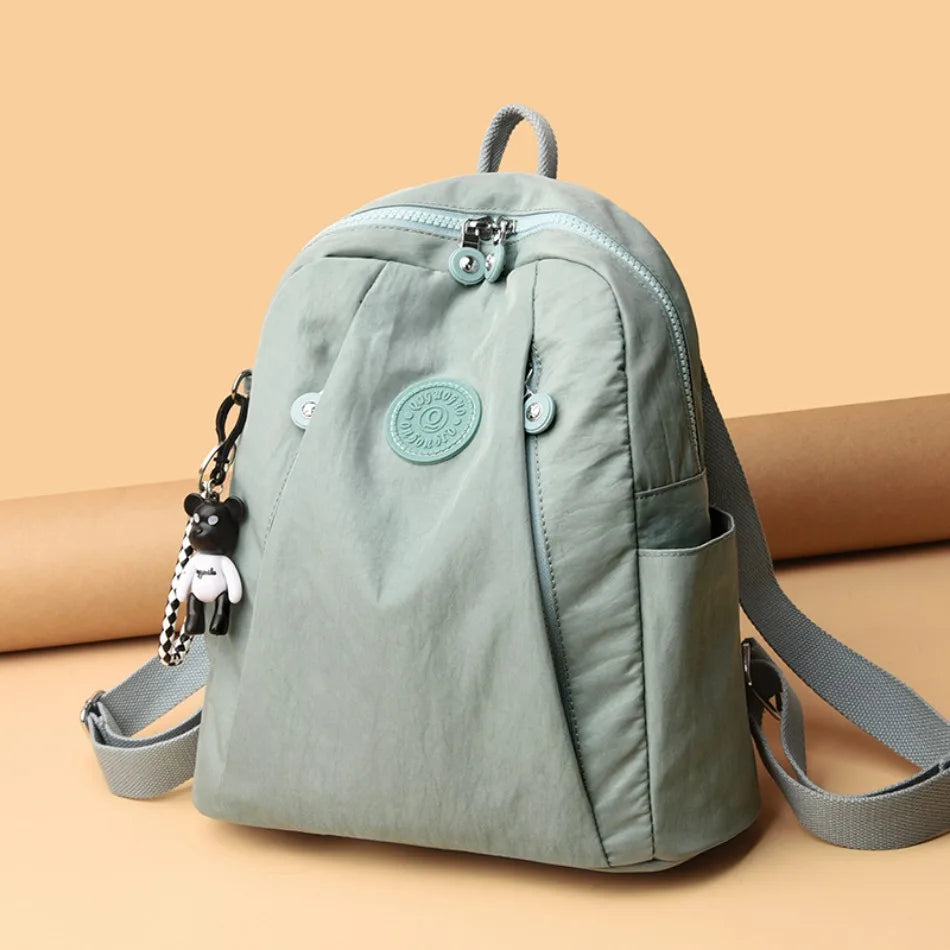 Fashion Solid Design Large Capacity Backpacks for School Teenagers Girls High-quality Waterproof Backpack Travel Bag pack
