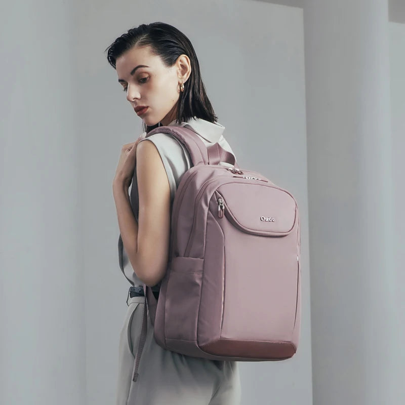 Travel Laptop Backpack for Women, 15.6 Inch Large Capacity Anti Theft Water Resistant Business College Bookbag