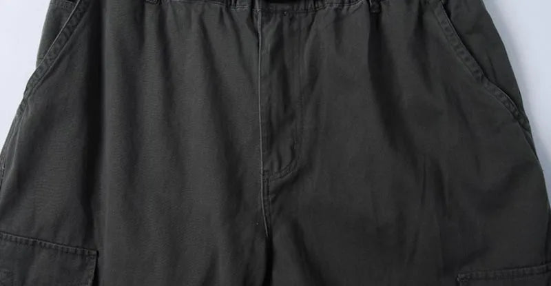 Loose Spring Summer Cargo Pants Men 6XL 7XL 9XL 10XL Plus Size Casual Men Pants 4 Colors