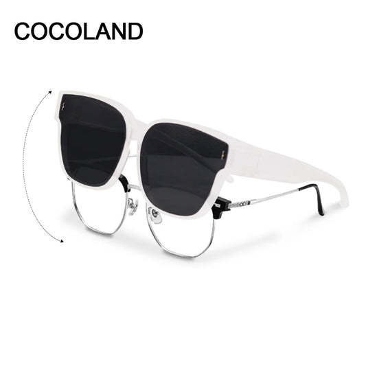 Fit Over Glasses Sunglasses For Women Brand Design Oversized Trendy Polarized Glasses For Driving Fishing Anti-glare UV400