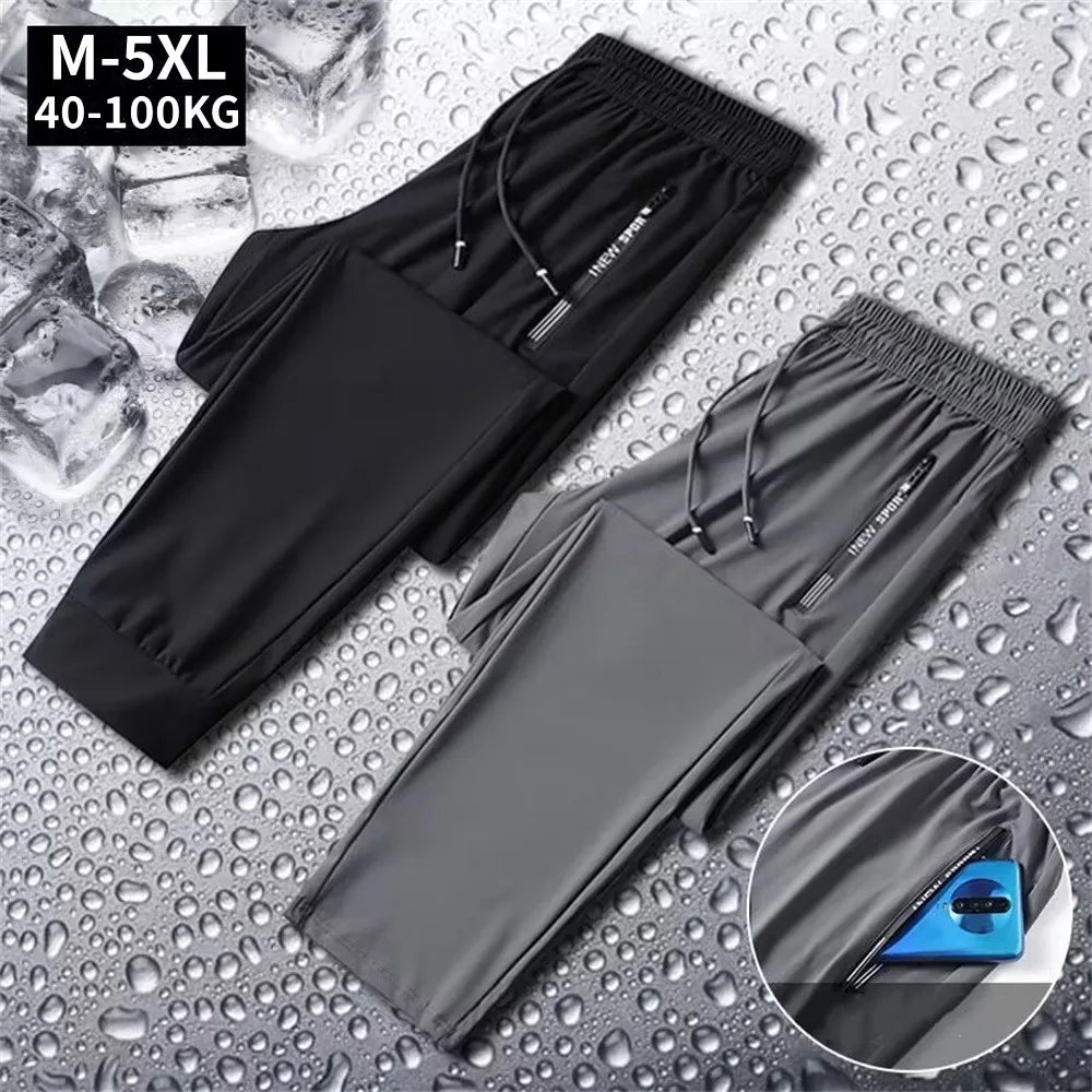 Men Casual Pants Fitness Sportswear Tracksuit Bottoms Skinny Sweatpants Cotton Trousers Gyms Jogger Track Pants Men Joggers