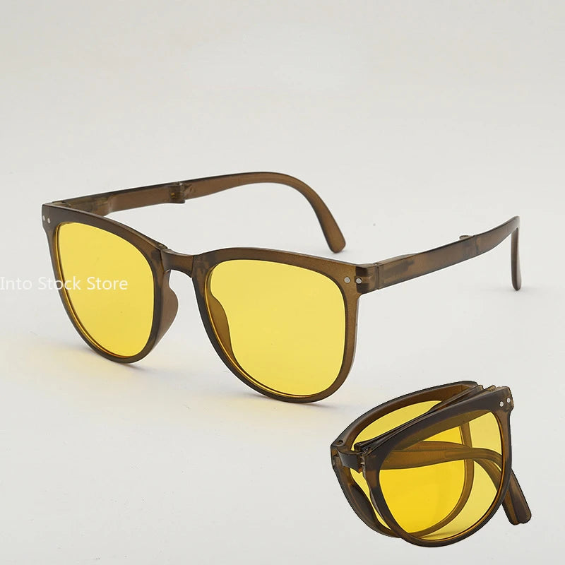 Uv400 Cycling Sunglasses Portable Foldable Round Frame Shade Windshield Avoid Flying Insects Bicycle Accessories темные очки