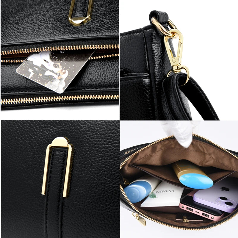 Luxury Designer Handbags Purses Women Fashion Shoulder Bags High Quality Leather Crossbody Messenger Bags for Female Sac