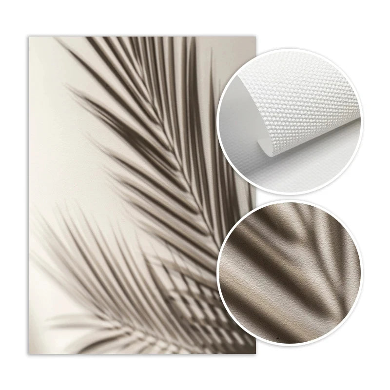 Beige Flower Beach Landscape Picture Bohemia Poster and Print Nordic Home Decor Wall Art Canvas Painting for Living Room Design