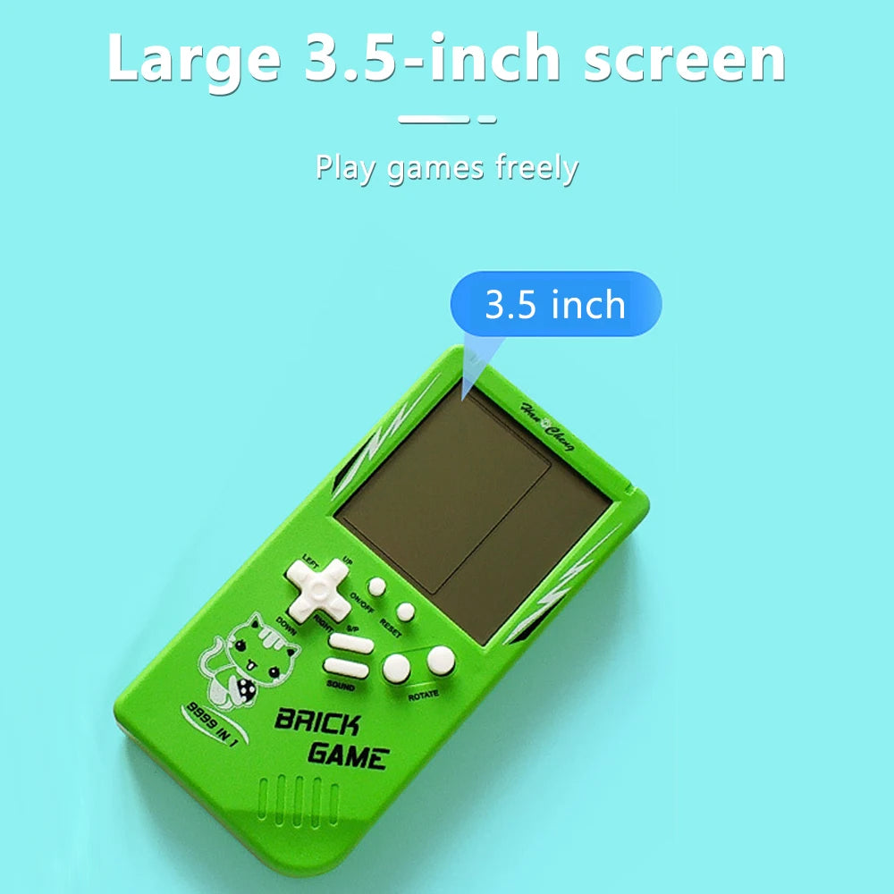 Puzzle Retro Game Console Machine Mini Portable Handheld Game Players Classic Brick Games Nostalgic For Children Toys Kids Gifts
