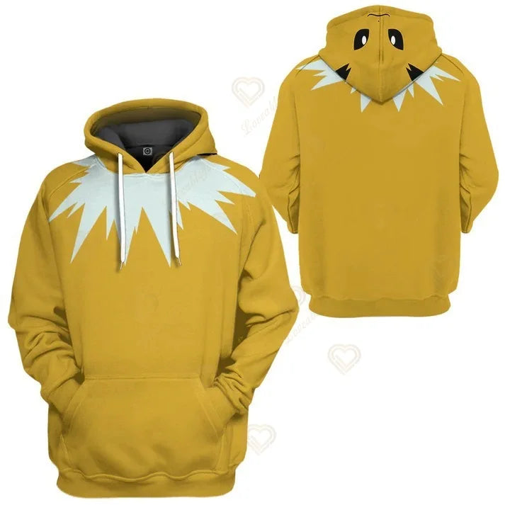 Children's Clothing POKK Hoodie Sweatshirts Autumn Winter Coats Kids Pullovers Pikachu Hoodies Baby Boys Girls Clothes