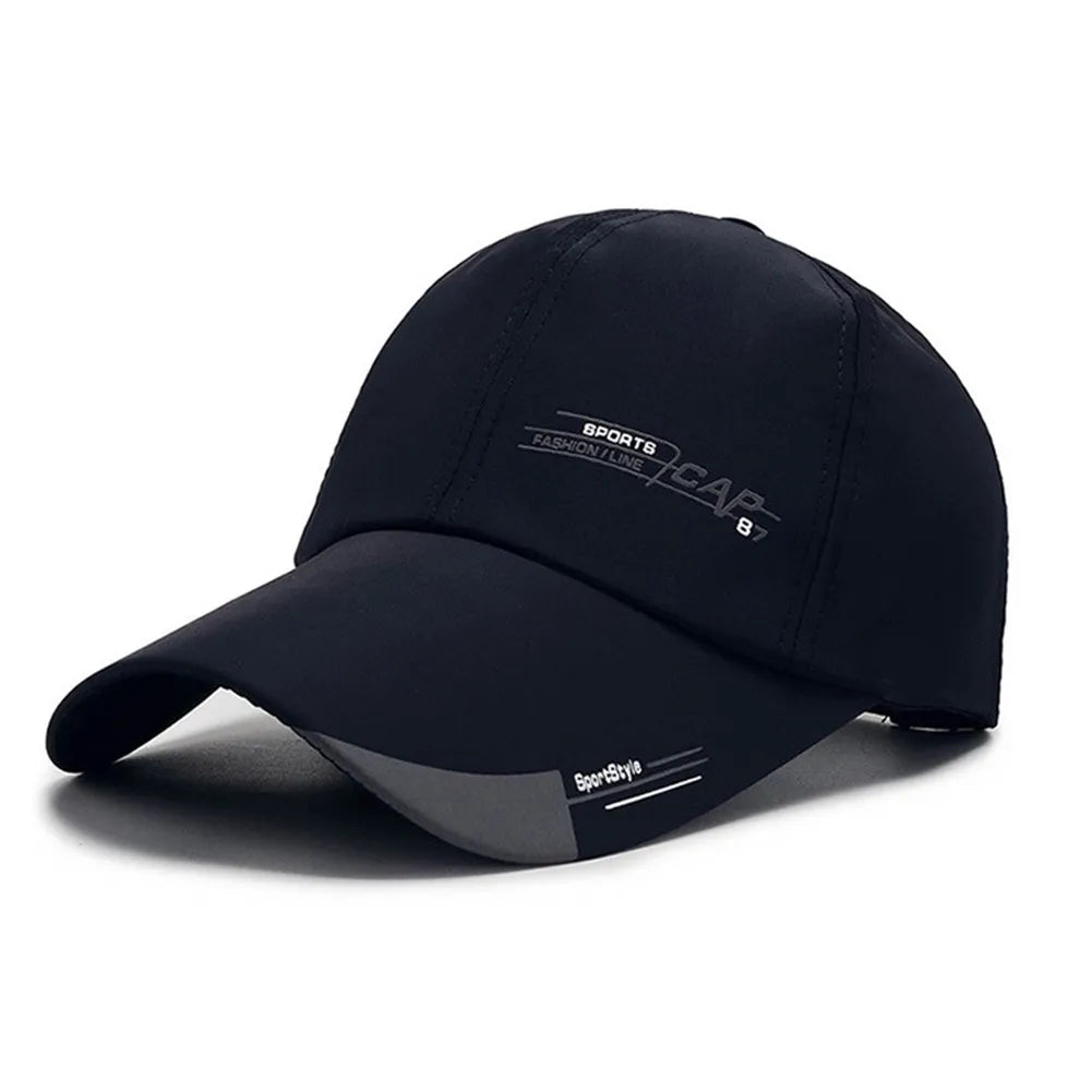 Fishing Hat Baseball Cap Fake Funny Men Wig Adjustable Baseball Beanie Outdoor Party Sports Summer Sun