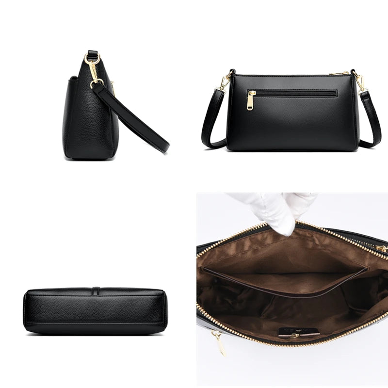 Luxury Designer Handbags Purses Women Fashion Shoulder Bags High Quality Leather Crossbody Messenger Bags for Female Sac