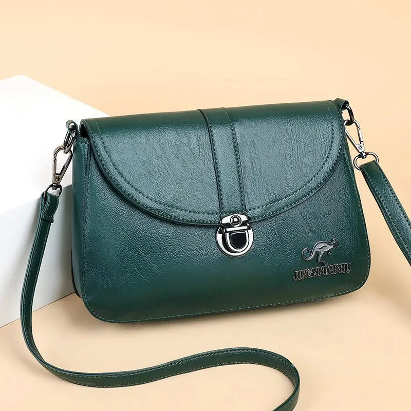Ladies Large Capacity Crossbody Bag Fashion Women's Simple Shoulder Shoulder Bag Elegant Straddle Mom's Handbag