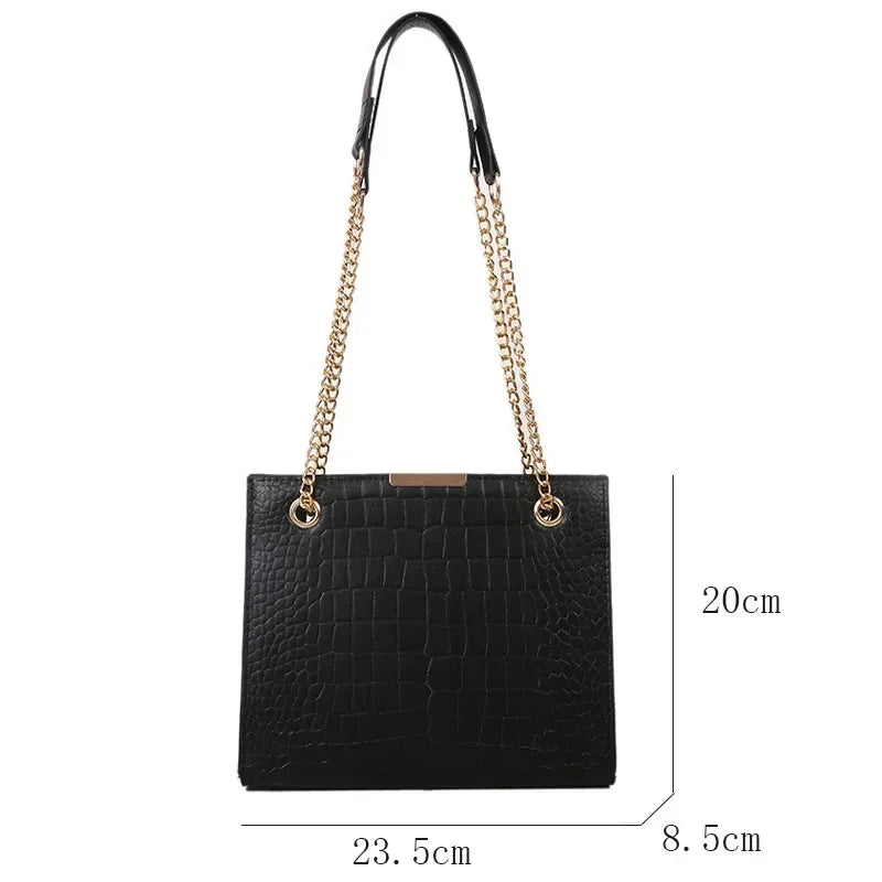 Fashion Luxury Female Crossbody Bags for Women Designer Shoulder Bag Chain Solid Color Messenger Bag Handbags luxury elegant