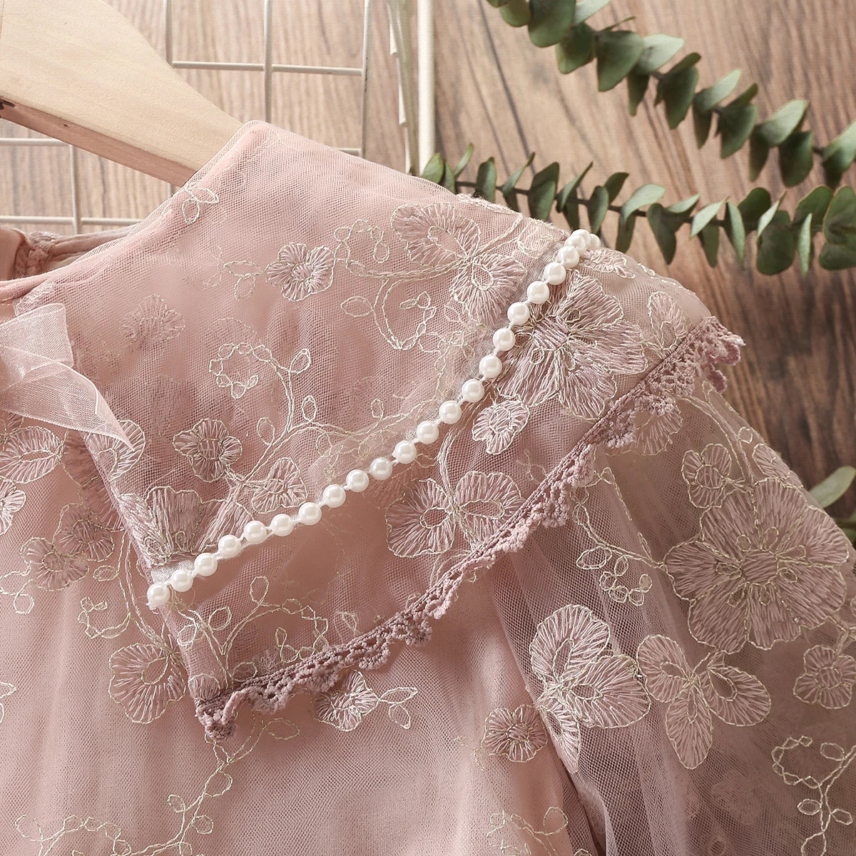 Kids Lace Dresses for Girls Princess Flower Dress Pink Baby Outfits Children Clothes for Teenagers Costumes