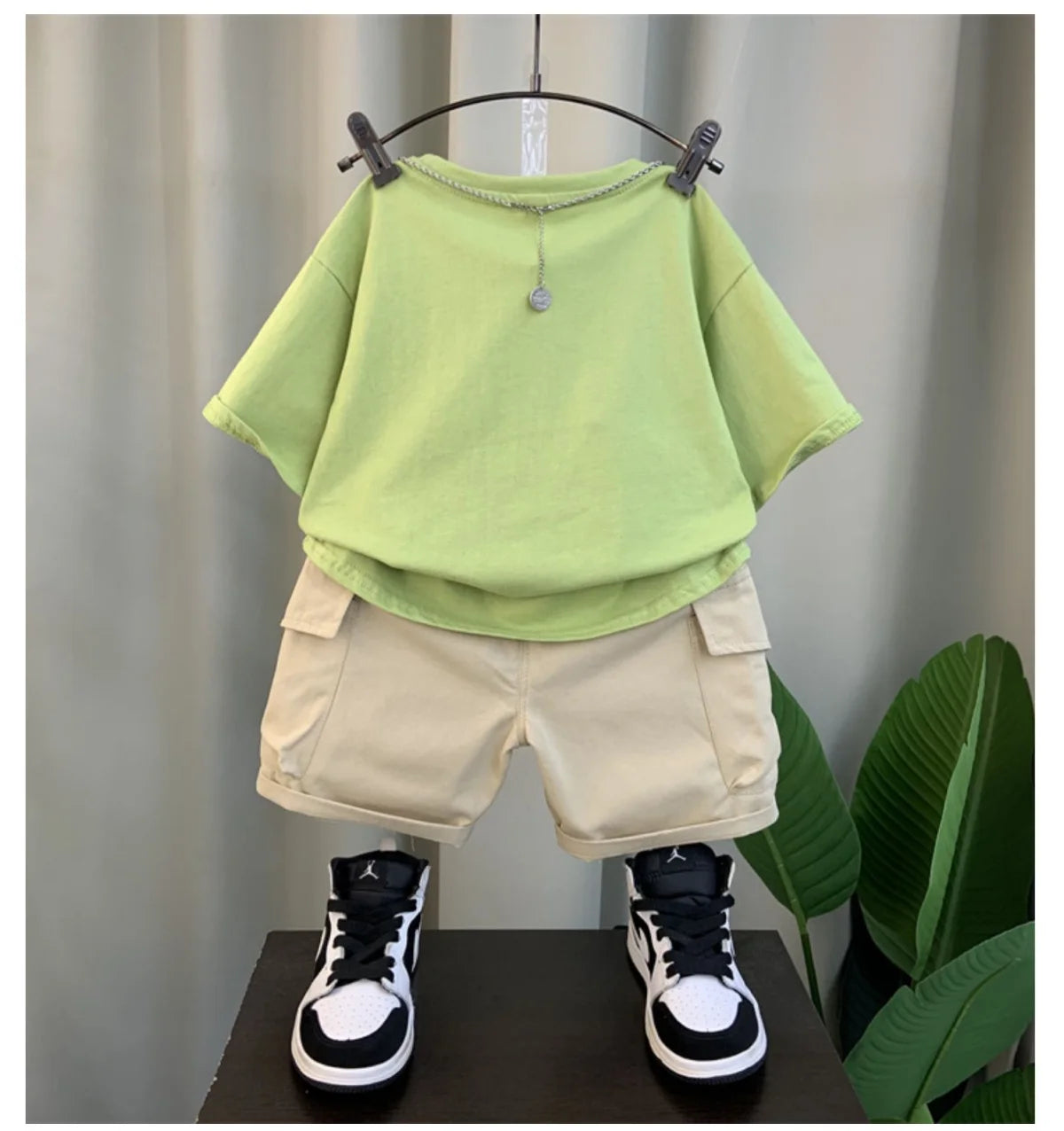 Boys Summer Cartoon Sport Vest Suit Kids Sleeveless Tops+shorts Casual Outfits Sets with Pants for Boy Clothing Short Sets Boy
