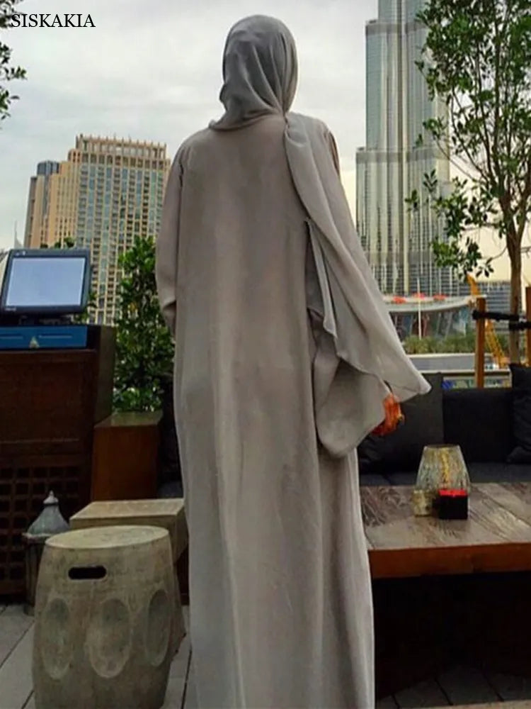 Dubai Abaya Muslim Fashion Handmade Sequins Embroidered Cardigan Robe Marocain Turkish Islamic Kimono Ramadan Eid luxury