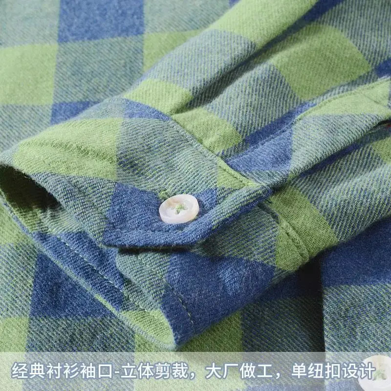 Boys Shirts Spring Autumn Boys Long Sleeve Shirts Cotton Summer Thin Check Coat Children's Tops Teenage Boys Shirt kids