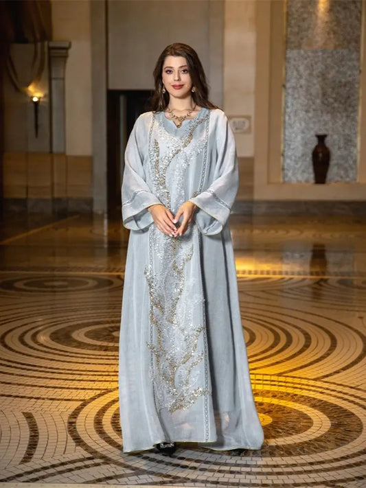 Abaya Islam Arabic Muslim Long Dress ,Dresses For Women Clothing Robe Musulmane Femme Vestidos