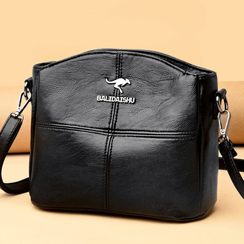High Quality Leather Crossbody Bag New Luxury Handbags Women Bags Designer Small Shoulder Messenger Bags for Women  Sac