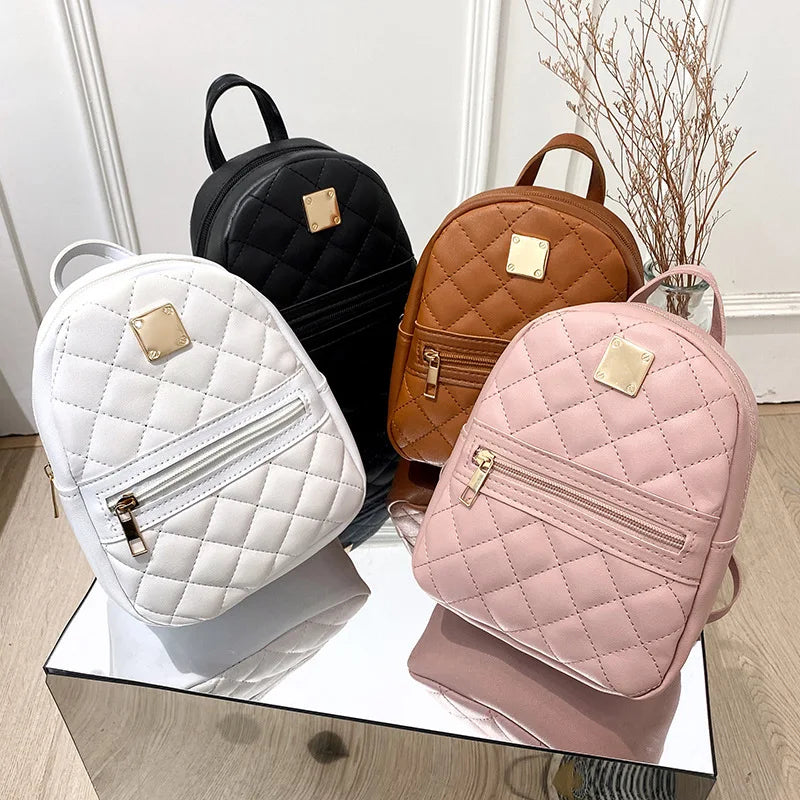 Fashion Backpack Women Casual Waterproof School Bags For Teenage Girl Multi-Function Shoulder Bag Travel Rucksack