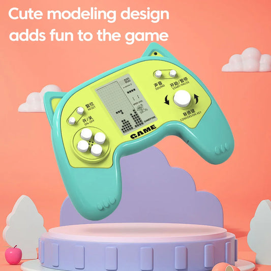 Retro Portable Mini Handheld Video Game Console 8 Bit Color Lcd Kids Color Game Player 27Games Free Shipping Gift for Kids Child