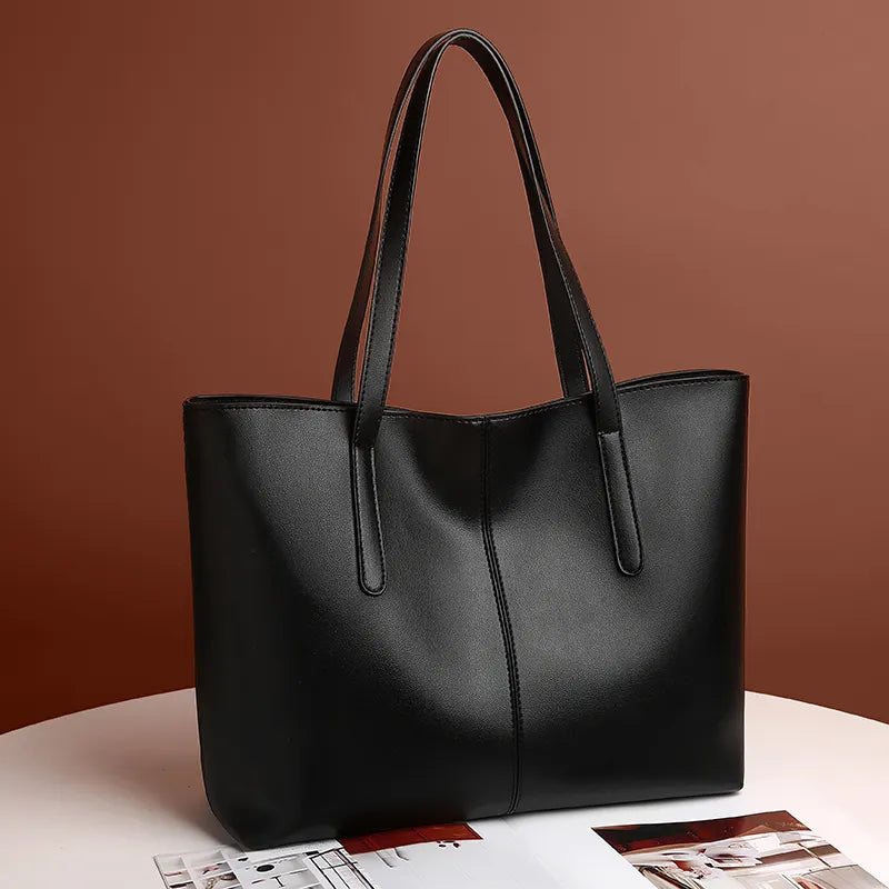 Large Women's Bag Large Capacity Shoulder Bags High Quality PU Leather Shoulder Bags Ladies Wild Bags Sac a Main Femme