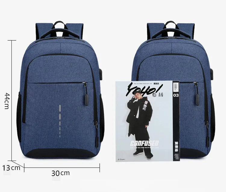 Ultra Lightweight Men's Waterproof Backpack USB Charging Bagpack Back Bag for Men Backpack Men Stylish Backpack Casual Rucksack