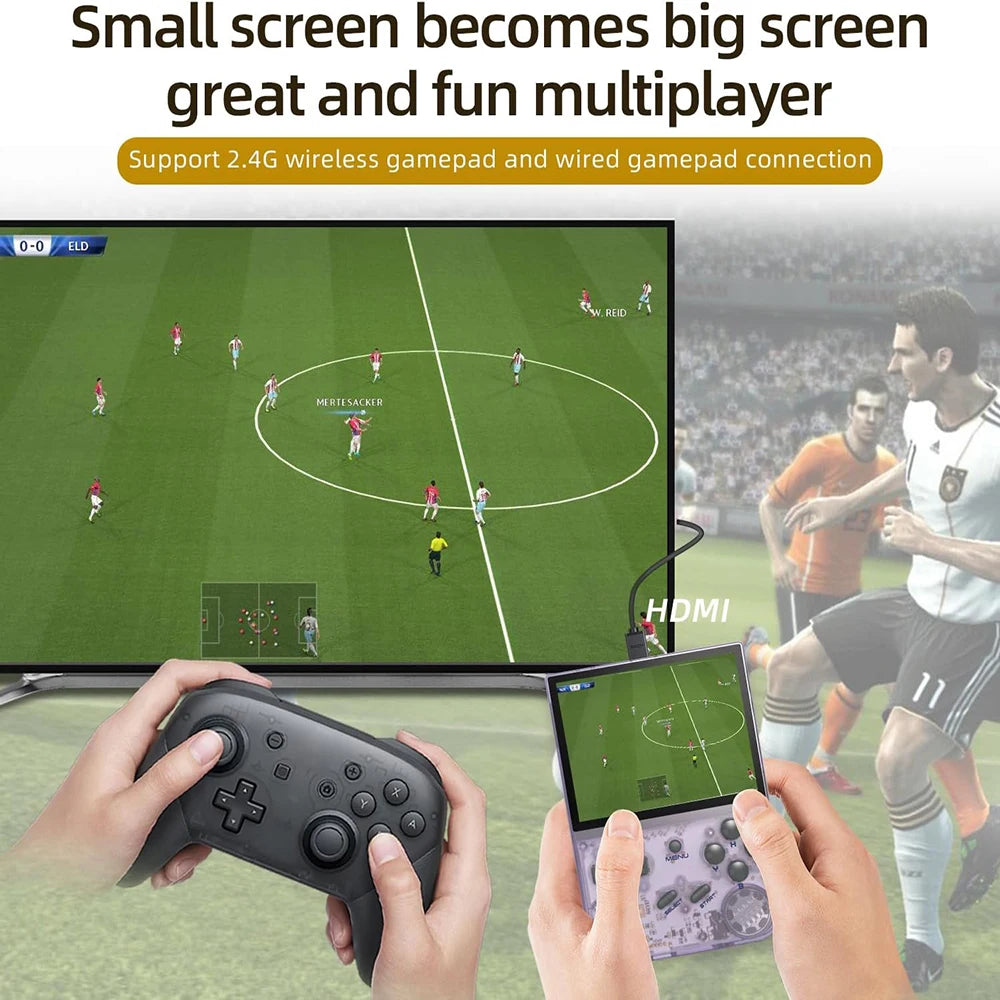 Retro Handheld Game Console Linux System 3.5 Inch IPS Screen Cortex-A9 Portable Pocket Video Player Consoles