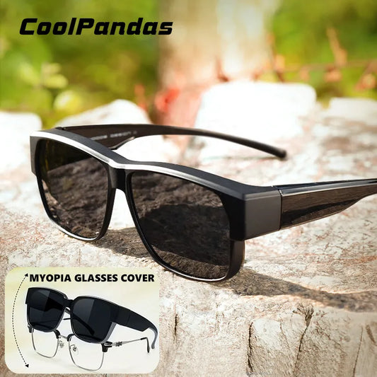 glasses  Sunglasses Polarized Men Women UV400 Goggles Outdoor Travel Driving Anti-Glare Cover Sun Glasses