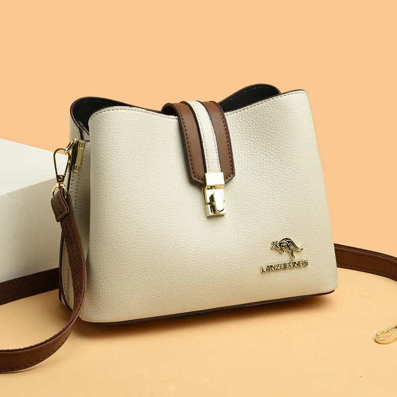 Women Bags Designer Handbags Casual Leather Cowhide High Capacity Shoulder Crossbody Bags for Women The New Luxury Handbags
