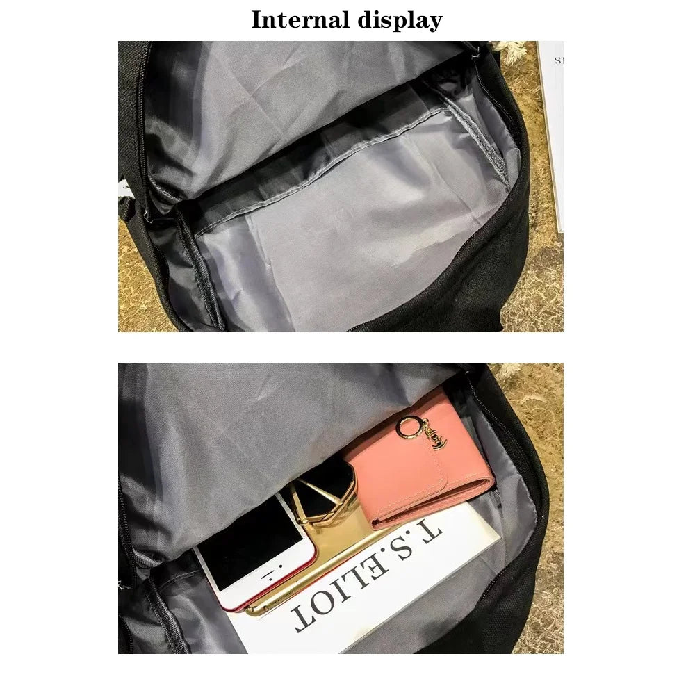 Women Backpack Travel Backpacks Student Back Pack iPad Laptop Bags Book Pack Outdoor Unisex Sport School Bag