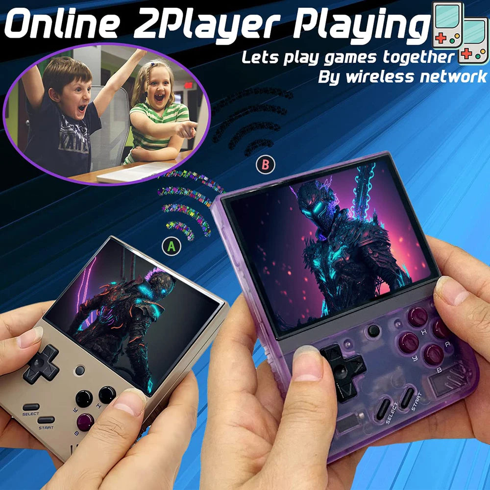 Retro Handheld Game Console Linux System 3.5 Inch IPS Screen Cortex-A9 Portable Pocket Video Player Consoles