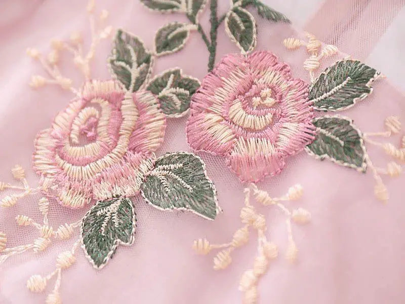 Elegant Flower Girls Dress Wedding Party Princess Dress Casual Kids Clothes Lace Long Sleeves Dress Children's Vestidos For 3-8T kids girls  toddlers