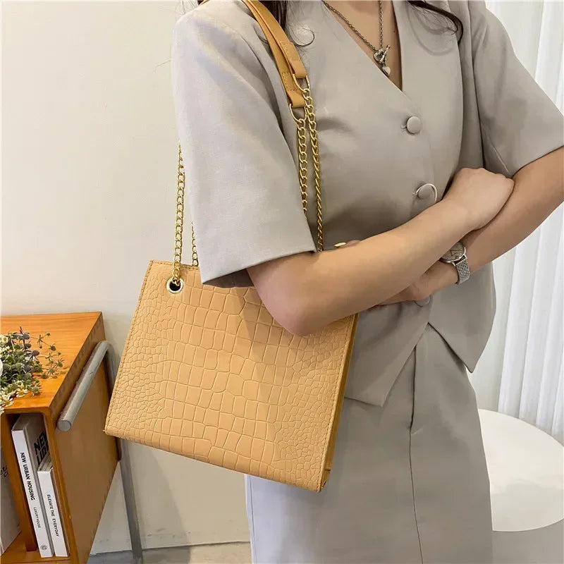 Fashion Luxury Female Crossbody Bags for Women Designer Shoulder Bag Chain Solid Color Messenger Bag Handbags luxury elegant