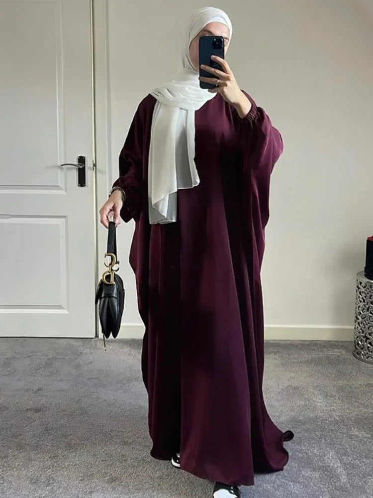 Ramadan Eid Jilbab for Women Abaya Prayer Garment Khimar Hijab Muslim Dress Islamic Clothing Abayas Djellaba Femme