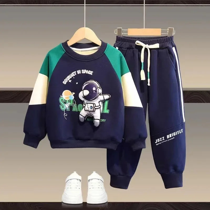 Spring Children's Boy's Clothing Outfit Sets Boys Wear Kids Spring Clothes 6 7 8 9 10 11 12 13 14 15 Years Boy Set Clothes